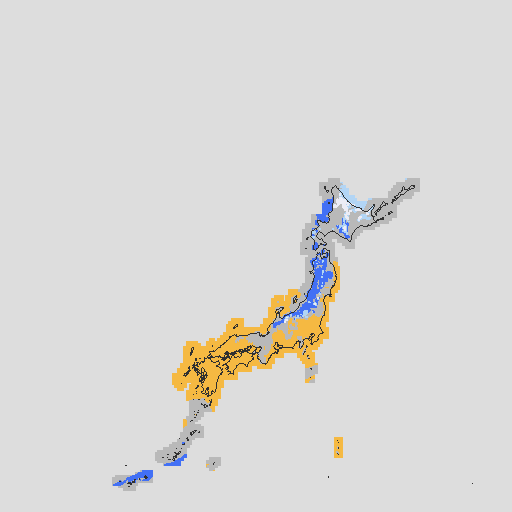 天気分布予報