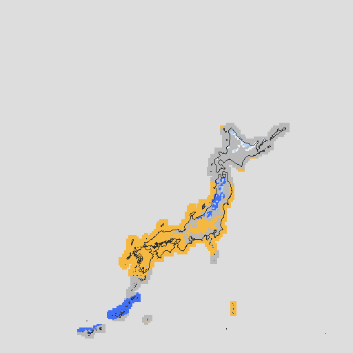 天気分布予報