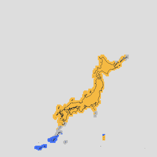 天気分布予報