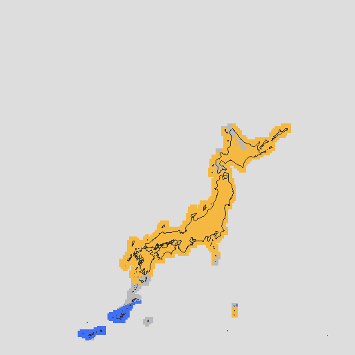 天気分布予報