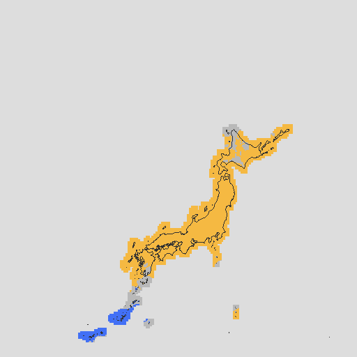 天気分布予報