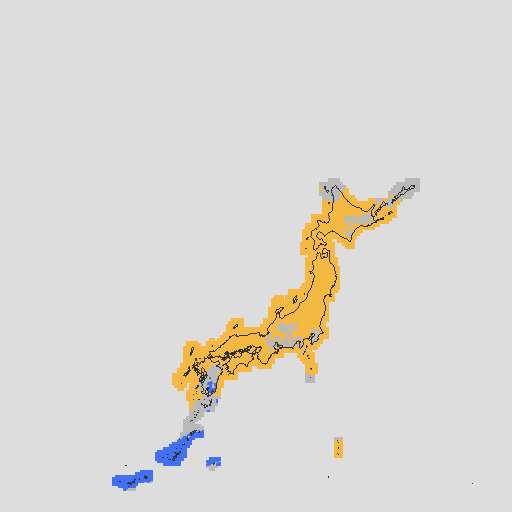 天気分布予報