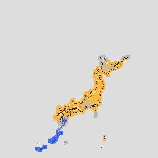 天気分布予報