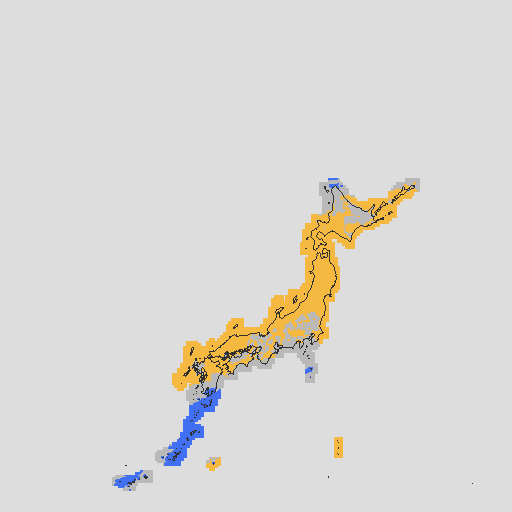 天気分布予報