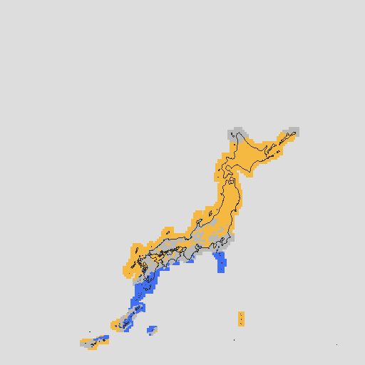 天気分布予報