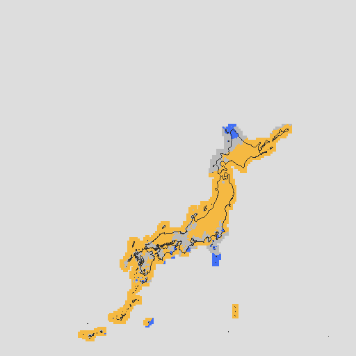 天気分布予報
