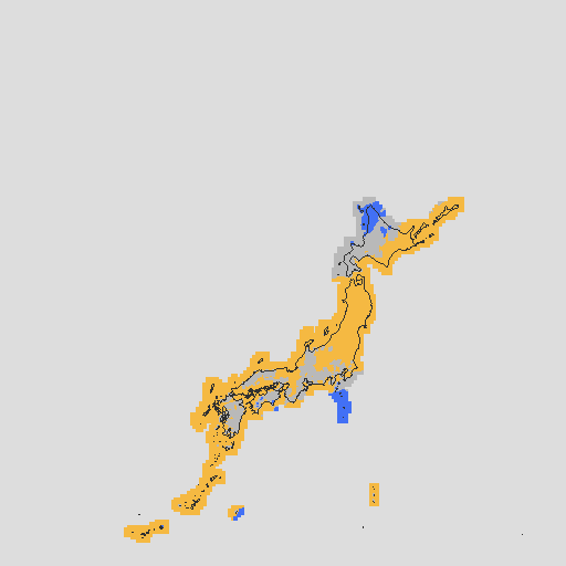 天気分布予報
