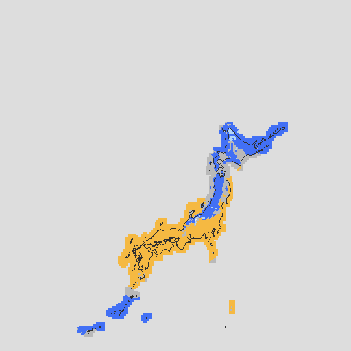 天気分布予報