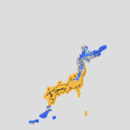 天気分布予報
