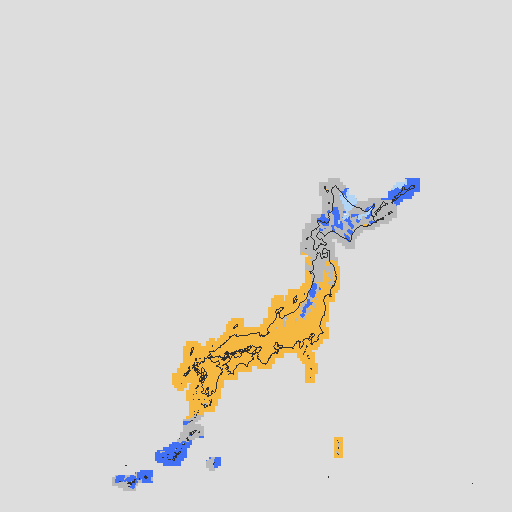 天気分布予報