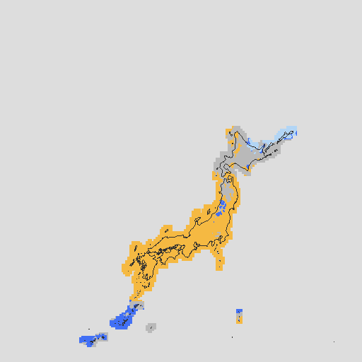 天気分布予報
