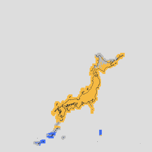 天気分布予報