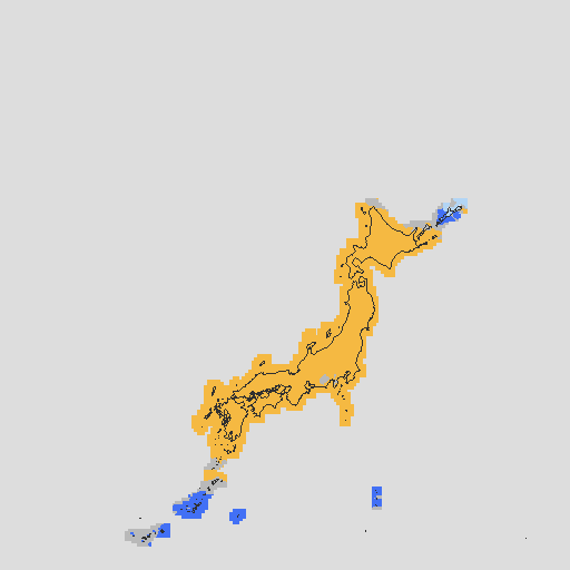 天気分布予報