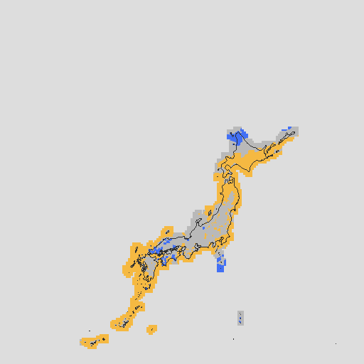 天気分布予報