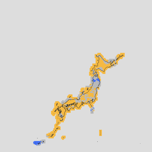 天気分布予報