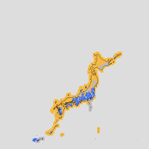 天気分布予報
