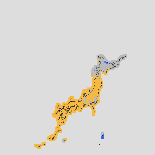 天気分布予報