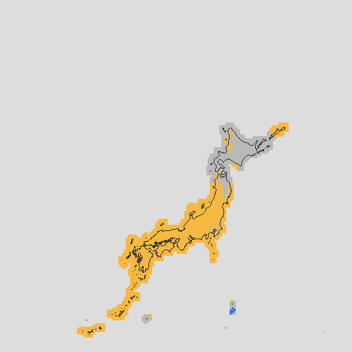 天気分布予報