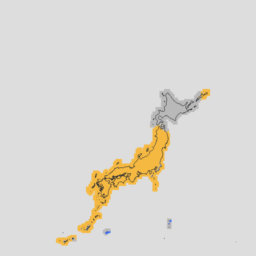 天気分布予報