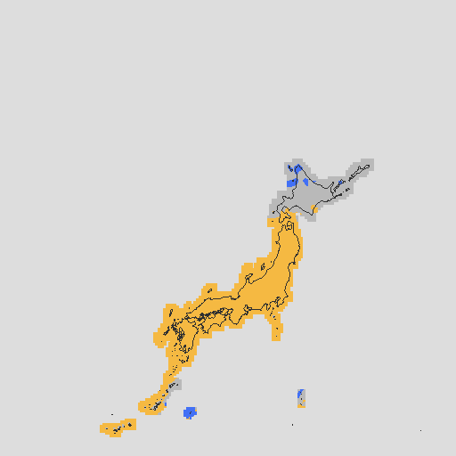 天気分布予報