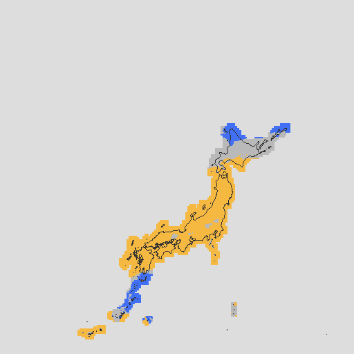 天気分布予報