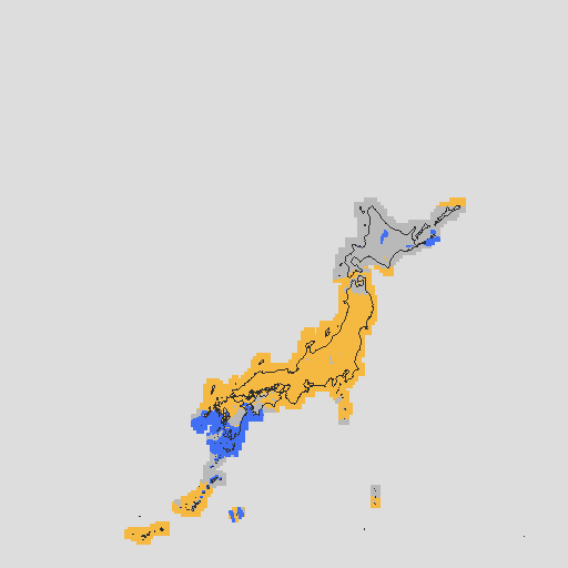 天気分布予報