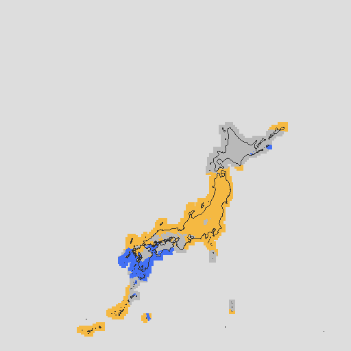 天気分布予報