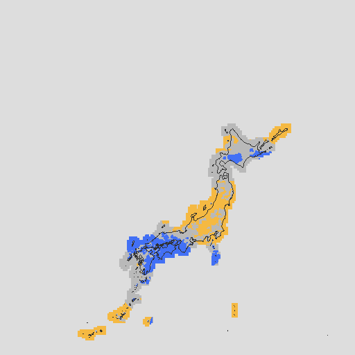 天気分布予報