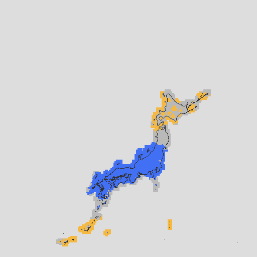 天気分布予報