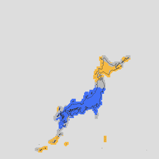 天気分布予報