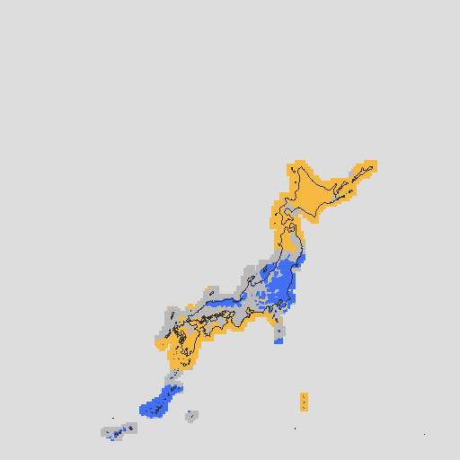 天気分布予報