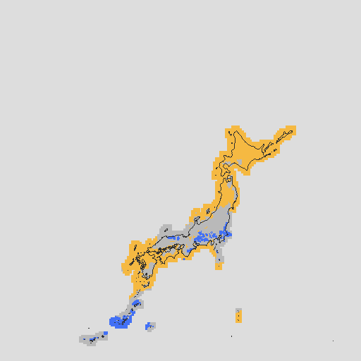 天気分布予報