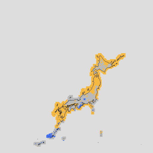天気分布予報