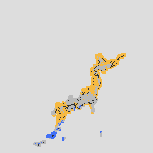天気分布予報