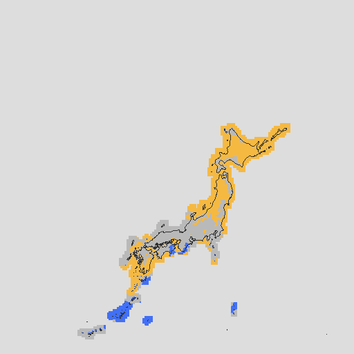 天気分布予報