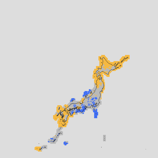 天気分布予報