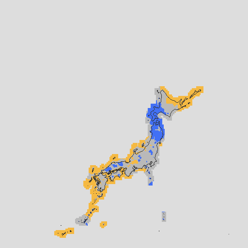 天気分布予報