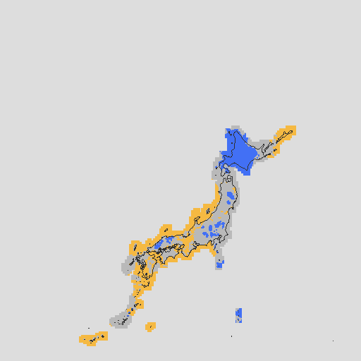 天気分布予報