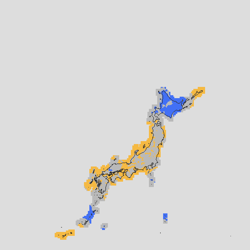天気分布予報