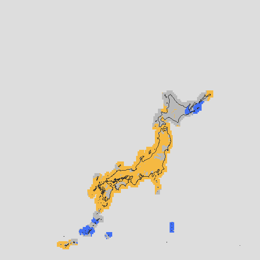 天気分布予報