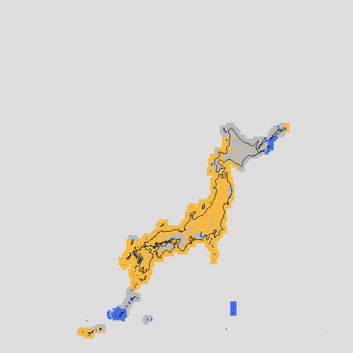 天気分布予報