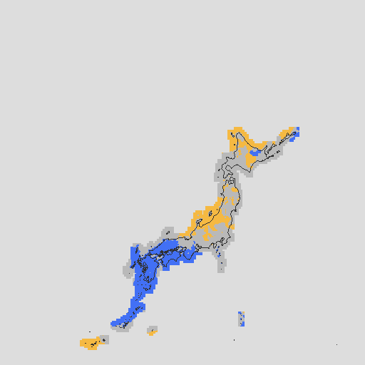 天気分布予報