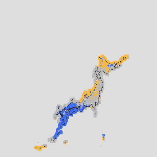 天気分布予報
