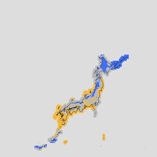 天気分布予報