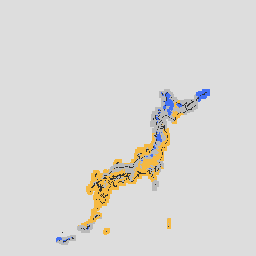 天気分布予報