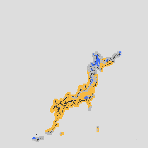天気分布予報