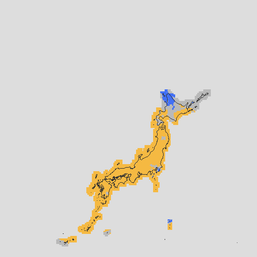 天気分布予報