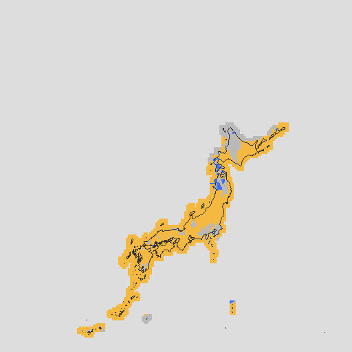 天気分布予報