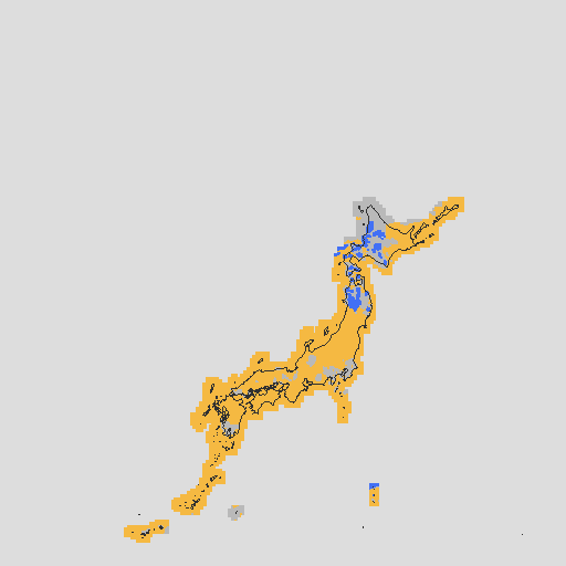 天気分布予報