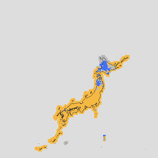 天気分布予報